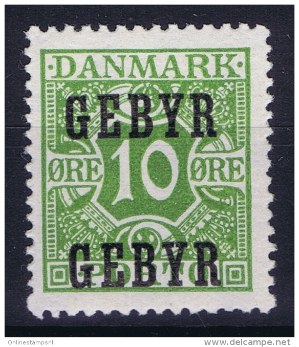 DENMARK: Gebyr  Mi Nr 14 MNH/** Postfrisch - Fiscali