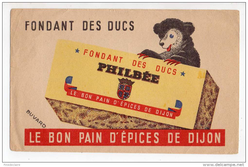 Buvard - Fondant Des Ducs, Philbée - Pan De Especias