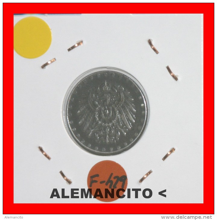 ALEMANIA -  IMPERIO  -  DEUTSCHES REICH -  10-Pfn: AÑO 1916-A - 10 Pfennig