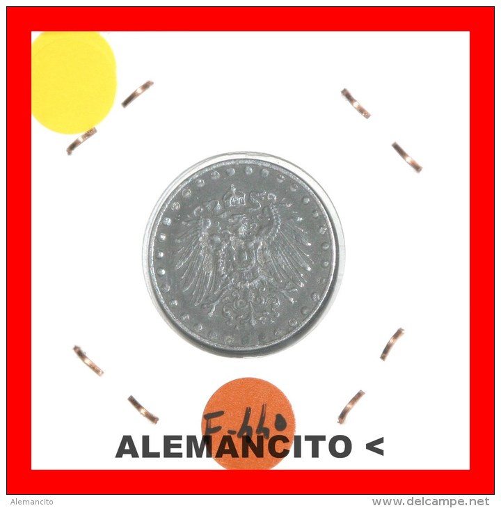 ALEMANIA -  IMPERIO  -  DEUTSCHES REICH -  10-Pfn: AÑO 1917-A - 10 Pfennig