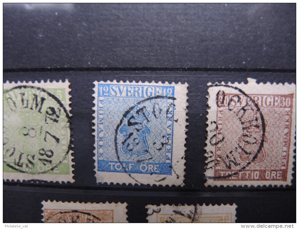 SUEDE - Lot De 5 Valeurs Mourned - Cote Yvert 126 € - à Voir - Lot P12145 - Used Stamps