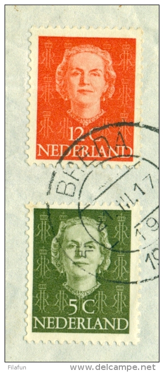 Nederland - 1952 -  Van Riebeeck-serie Op Cover Naar Kimberley, Speciaal Stempel - Brieven En Documenten