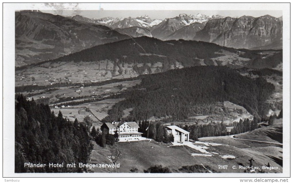 Pfänder Hotel Mit Bregenzerwald 1937 Lochau - Lochau