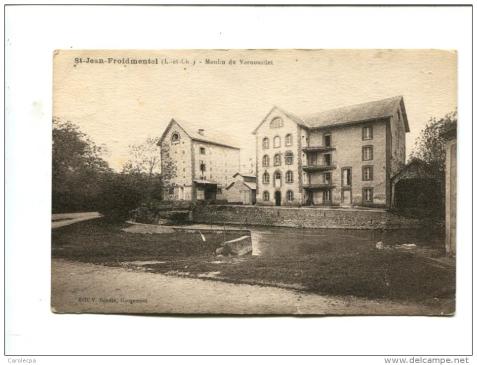 CP - SAINT JEAN FROIDMENTEL (41) MOULIN DU VERNOUILLET - Autres & Non Classés