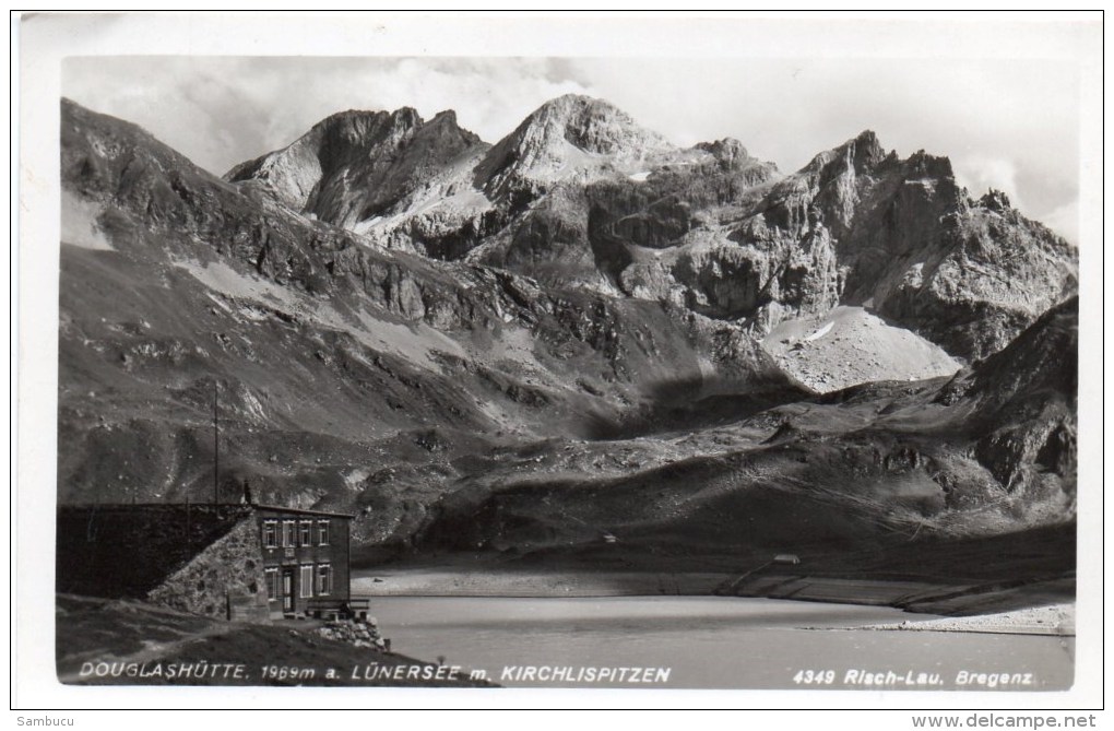 Douglashütte 1969 M U Lünersee M. Kirchlispitzen - Brand Bei Bludenz 1956 - Bludenz