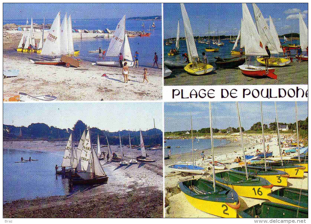 CPM  Trégunc Plage De Ploudohan - Trégunc