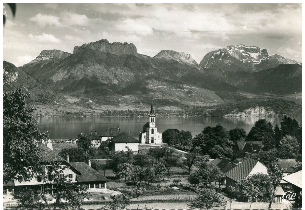 LAC D'ANNECY.VUE GENERALE SUR SEVRIER.CPSM= - Autres & Non Classés