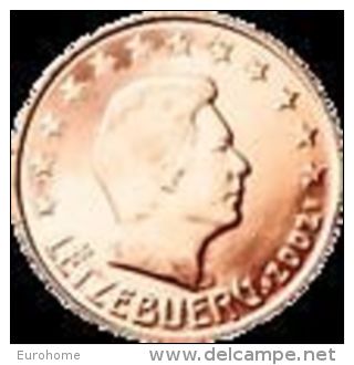 Luxemburg 2003    1 Cent UNC Uit De Rol  UNC Du Rouleaux  !! - Luxembourg