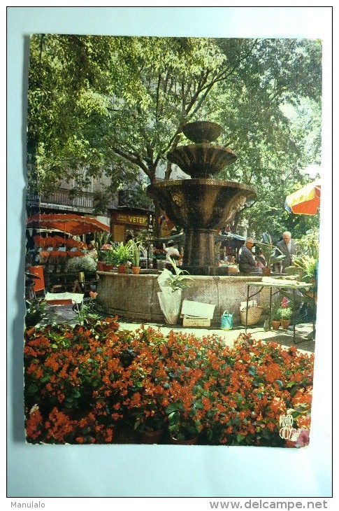 D 06 - Grasse - La Vieille Fontaine De La Place Aux Aires - Journée Du Timbre - Grasse