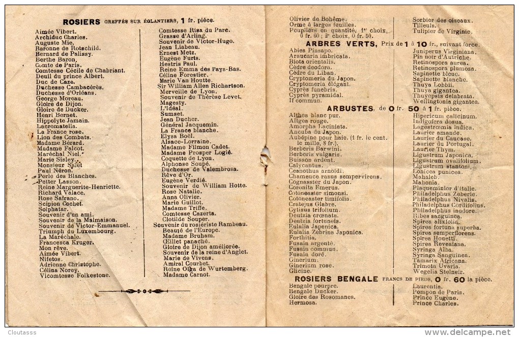 DAMAZAN )  Carnet Horticole- 1908_1909-5 PAGES RECTO VERSO TOUT FRUIT, LEGUMES , CATEGORIE  PEU COMMUN - Autres & Non Classés