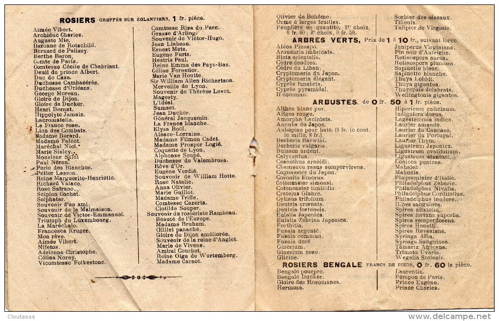 DAMAZAN )  Carnet Horticole- 1908_1909-5 PAGES RECTO VERSO TOUT FRUIT, LEGUMES , CATEGORIE  PEU COMMUN - Autres & Non Classés