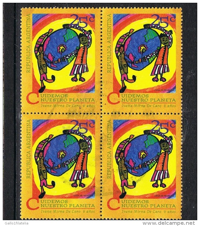 1994 - ARGENTINA - PENSIERO AL NOSTRO PIANETA. USATO - Used Stamps