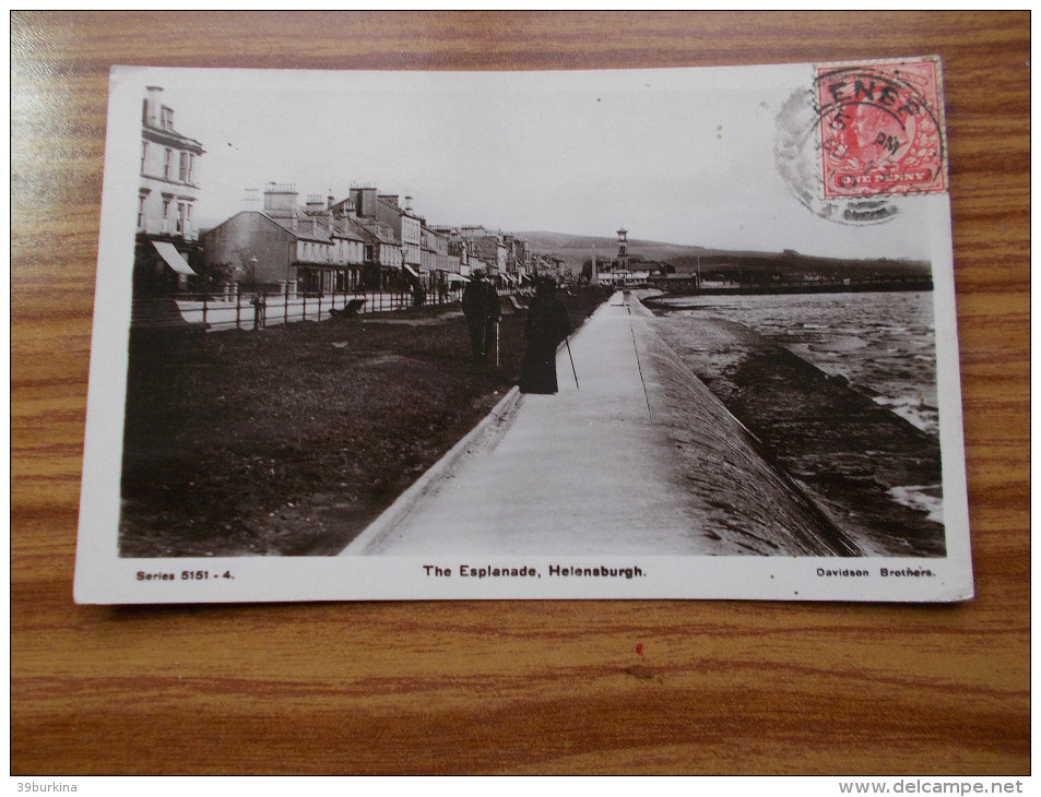 HELENSBURGH The Esplanade Avec Timbre   1910 - Argyllshire