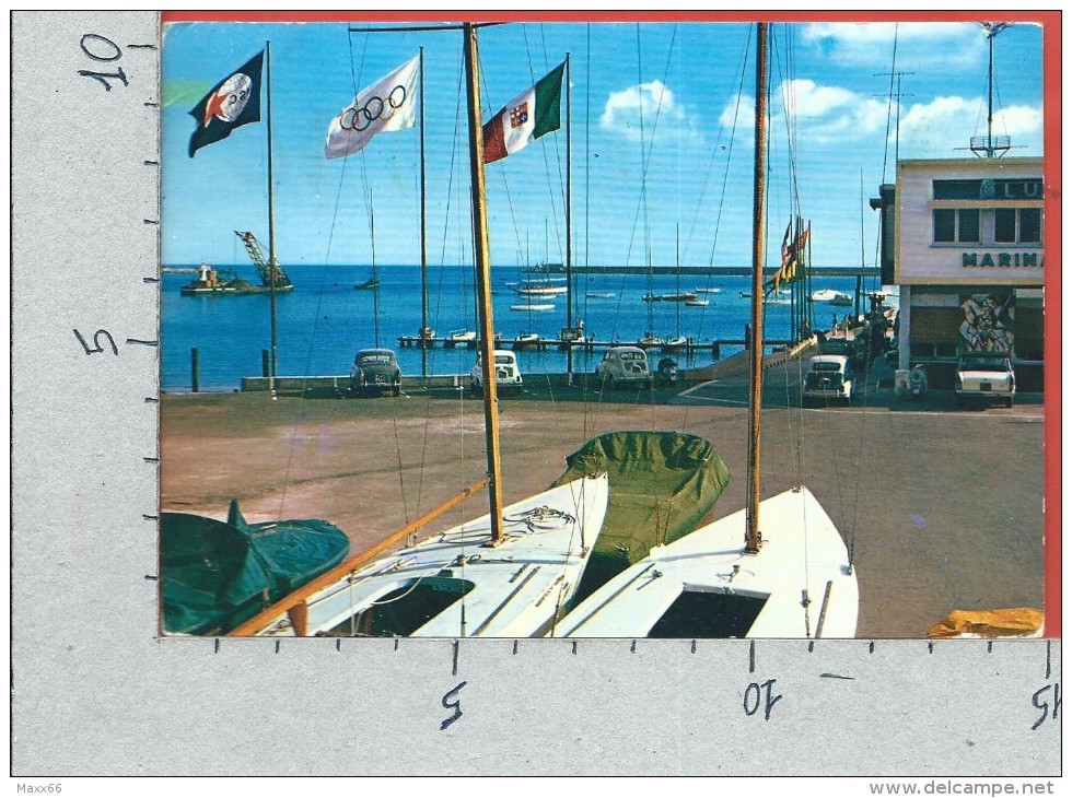 CARTOLINA VG ITALIA - MARINA DI CARRARA (MC) - Club Nautico - Yacht Club - 10 X 15 - ANNULLO 1962 - Carrara