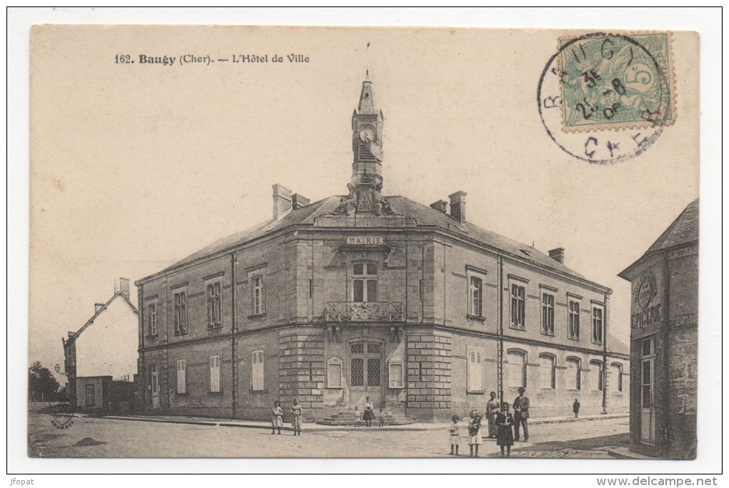 18 CHER - BAUGY L'hôtel De Ville - Baugy