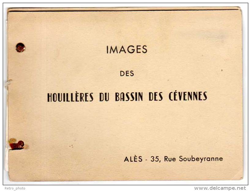 Carnet Images Des Houillères Du Bassin Des Cévennes ( Alès, Mines, Mineurs, Centrale Du Fesc, ... ) - Métiers