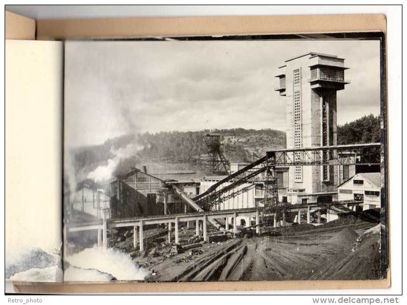 Carnet Images Des Houillères Du Bassin Des Cévennes ( Alès, Mines, Mineurs, Centrale Du Fesc, ... ) - Métiers