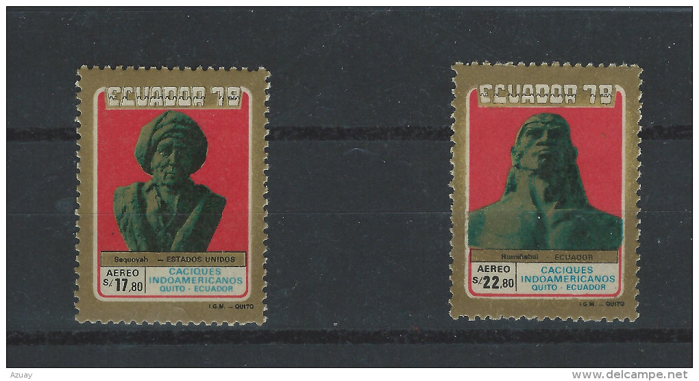 EC - 1980 - 1839-1840 -  2 WERTE - POSTFRISCH - MNH -  ** - Equateur