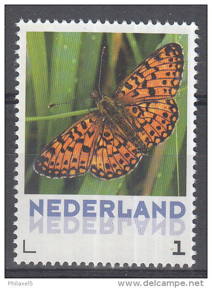 Nederland - Uitgiftedatum 6 Maart 2015 – Vlinders/Butterflies – Zilveren Maan - Boloria Selene - MNH/postfris - Personnalized Stamps