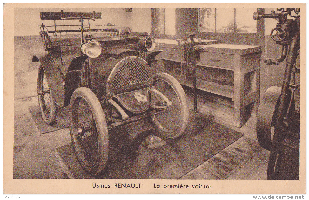 BOULOGNE BILLANCOURT ( 92 ) Usines RENAULT La Première Voiture - Boulogne Billancourt