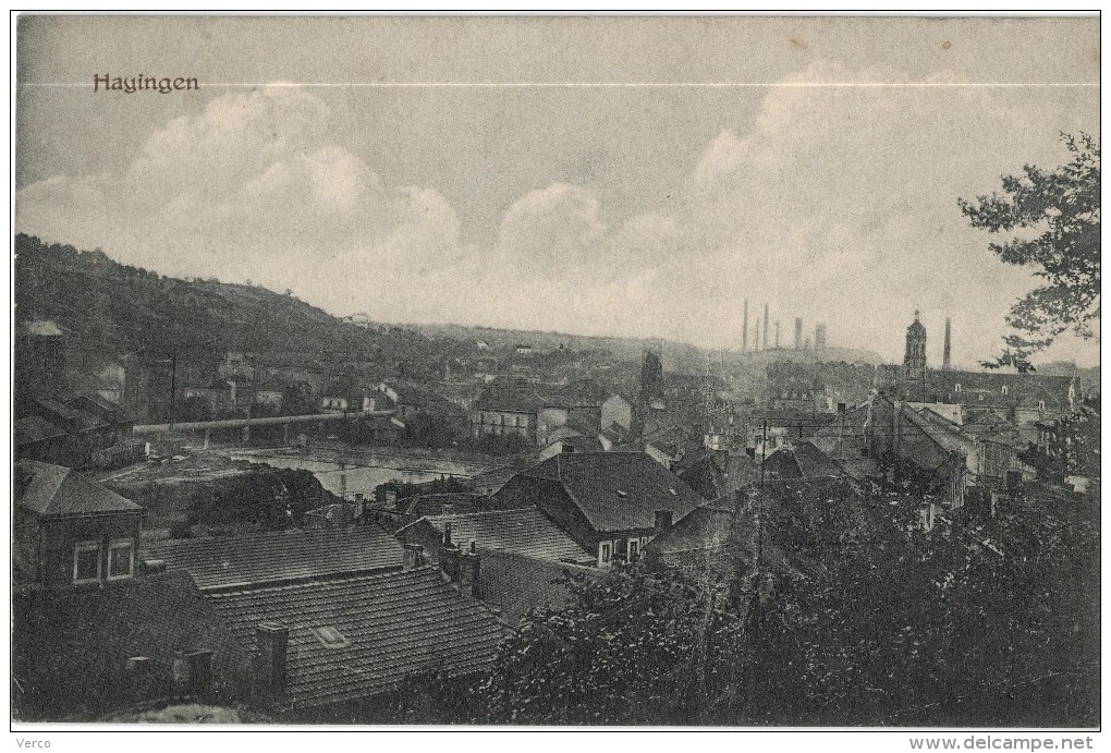 Carte Postale Ancienne De HAYANGE - Hayange