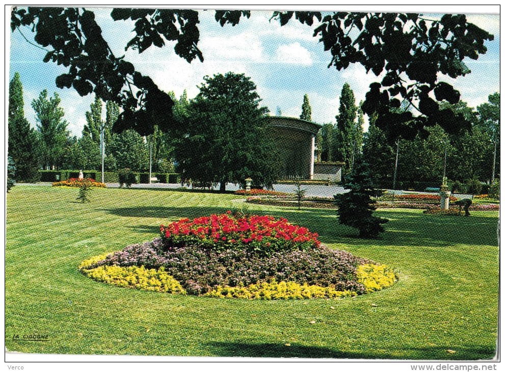 Carte Postale Ancienne De HAGONDANGE-Le Parc Municipal - Hagondange