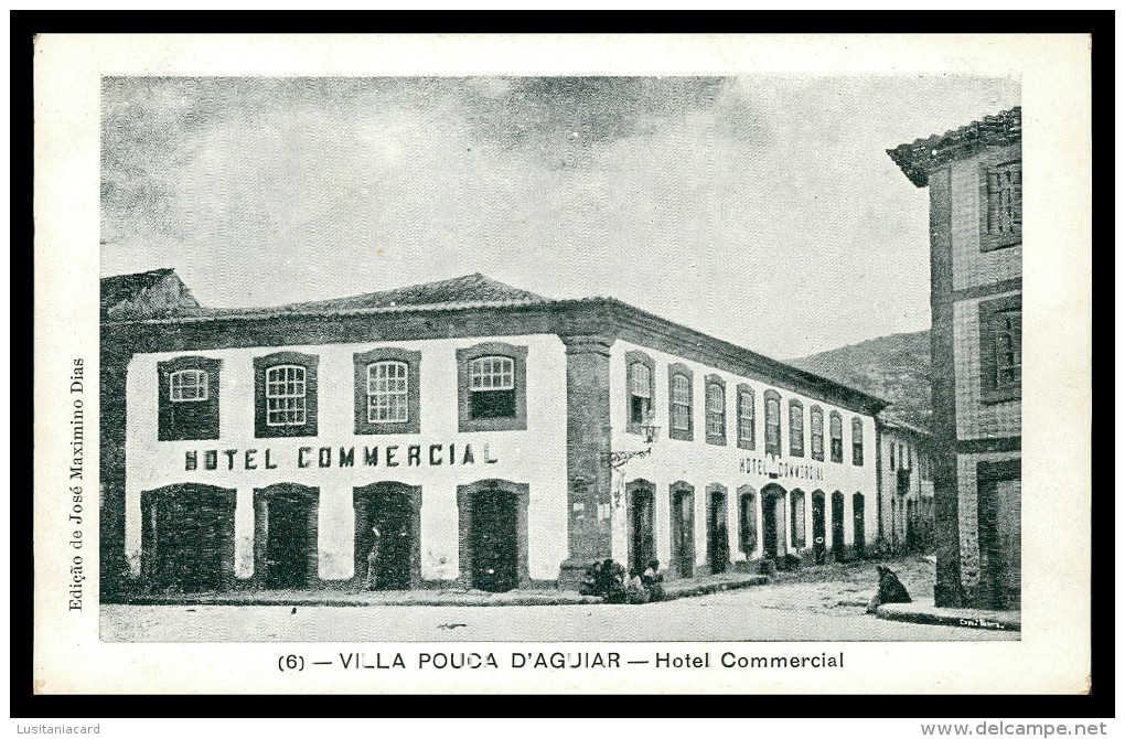 VILA POUCA DE AGUIAR- HOTEIS E RESTAURANTES- Hotel Commercial( Ed.J. M. Dias Nº 6) Carte Postale - Vila Real