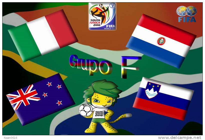 [Y38-106  ]  2010  FIFA World Cup South  Africa , Postal Stationery -- Articles Postaux -- Postsache F - 2010 – South Africa