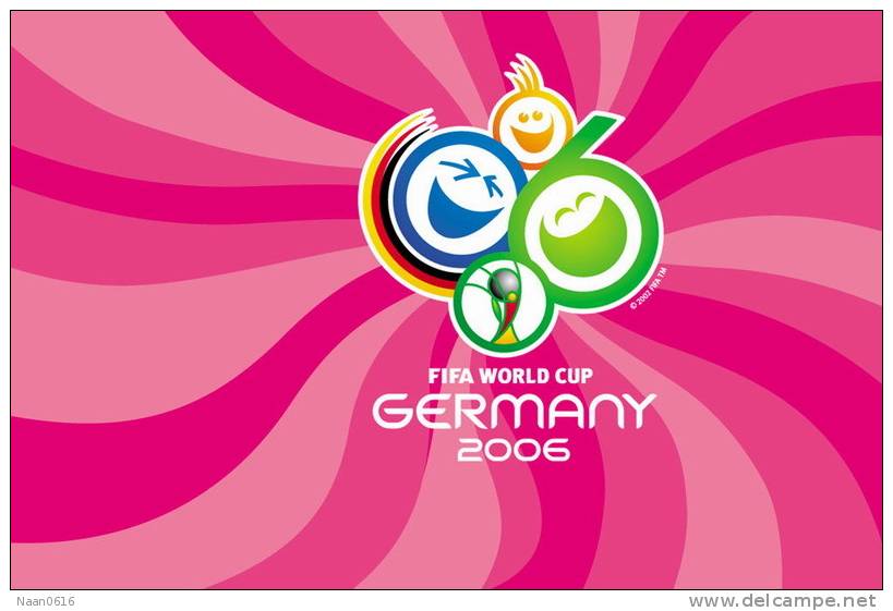 [Y38-56  ]  2006 FIFA World Cup Germany     , Postal Stationery -- Articles Postaux -- Postsache F - 2006 – Deutschland