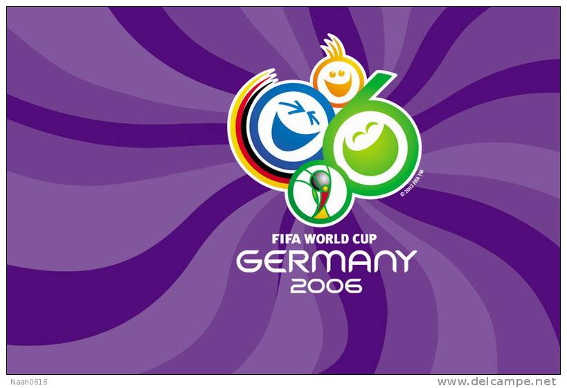 [Y38-55  ]  2006 FIFA World Cup Germany     , Postal Stationery -- Articles Postaux -- Postsache F - 2006 – Deutschland