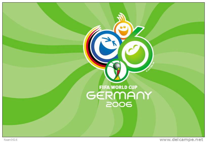 [Y38-54  ]  2006 FIFA World Cup Germany     , Postal Stationery -- Articles Postaux -- Postsache F - 2006 – Duitsland