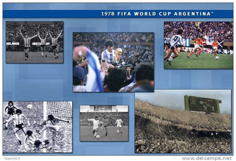 [Y38-62  ]  1978  FIFA World Cup Argentina   , Postal Stationery -- Articles Postaux -- Postsache F - 1978 – Argentina