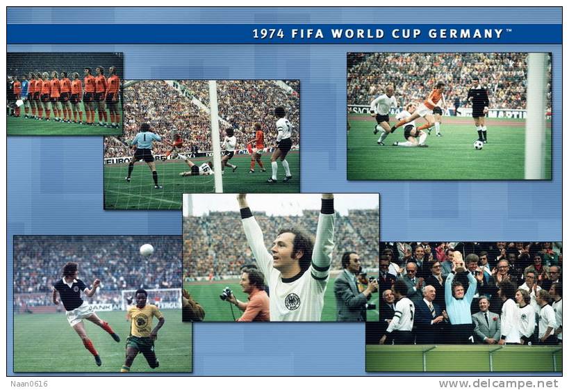 [Y38-61  ]  1974  FIFA World Cup Germany   , Postal Stationery -- Articles Postaux -- Postsache F - 1974 – Germania Ovest