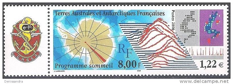 TAAF 2000 Michel 427 Neuf ** Cote (2005) 3.80 € Programme Sommeil - Unused Stamps