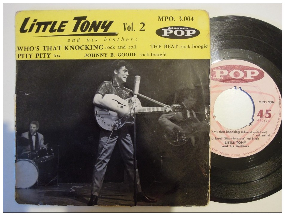 Little Tony - Who's That Knocking? - Pop 3004 - France - Sonstige & Ohne Zuordnung