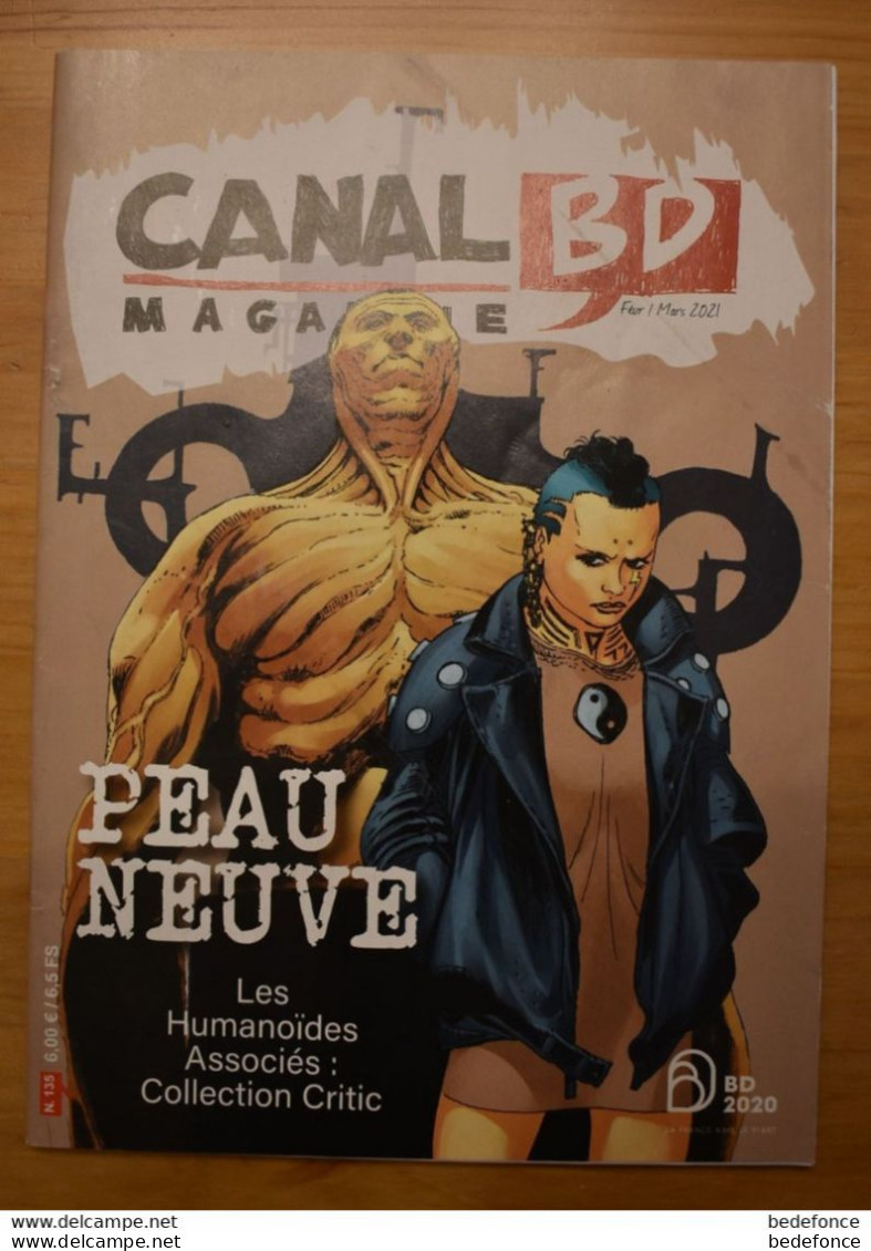 Canal BD Magazine N° 89- 04-05/2013, N°92 - 10-11/2013 Et N°135 - 02-03/2021 - CANAL BD Magazine