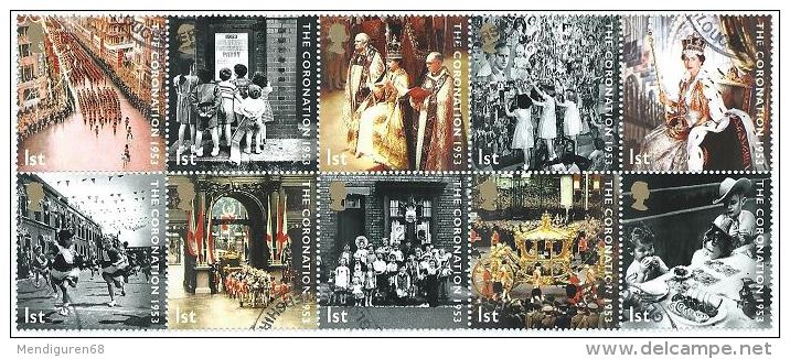 GROSSBRITANNIEN GRANDE BRETAGNE GB 2003 CORONATION SET OF 10V.  SG 2368-77 MI 2121-30 SC 2127-36 YV 2444-53 - Unused Stamps