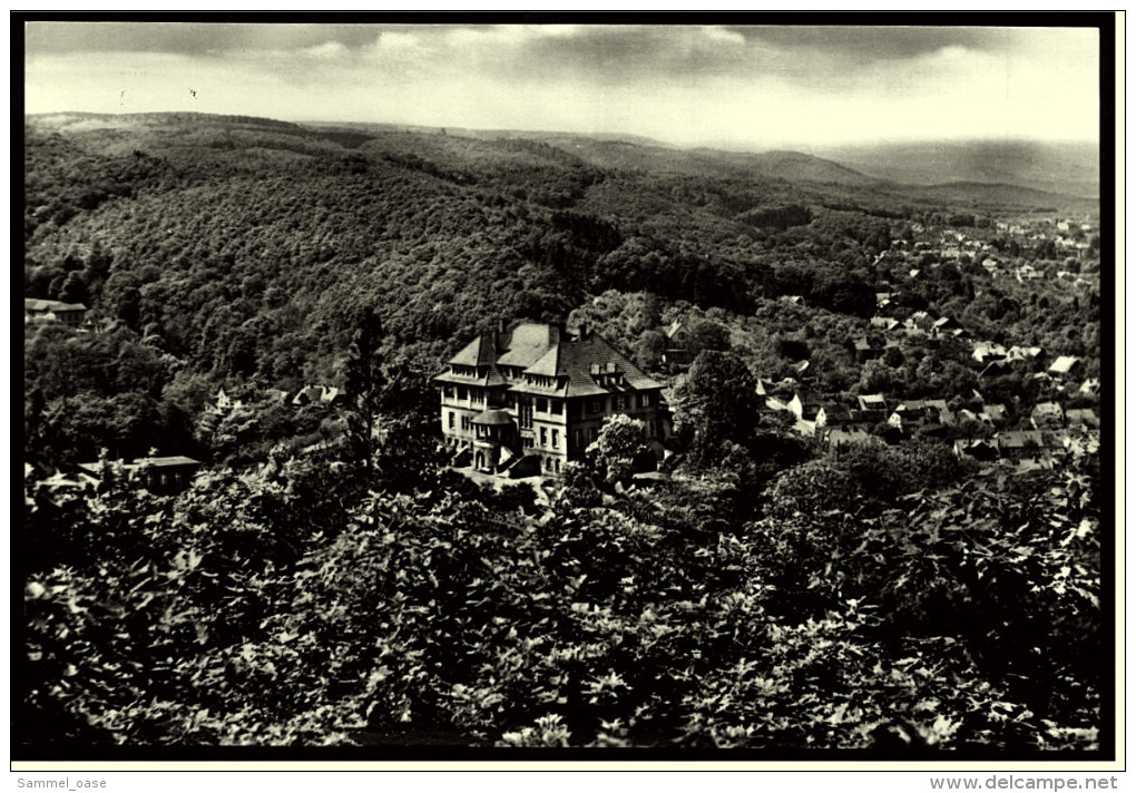 Gernrode / Harz  -  FDGB-Erhohlungsheim Stubenberg  -  Ansichtskarte Ca. 1966    (5211) - Quedlinburg