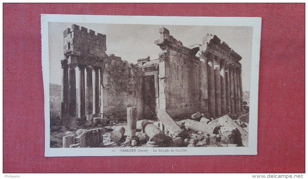 > Syria  Syrie  Baalbek  Ref --2060 - Syria