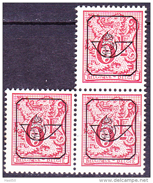 Belgien Belgium Belgique - Vorausentwertung [Typo Farbl. Gummi GG] (MiNr: 2050vV) 1986 - Postfrisch ** MNH - Typo Precancels 1967-85 (New Numerals)