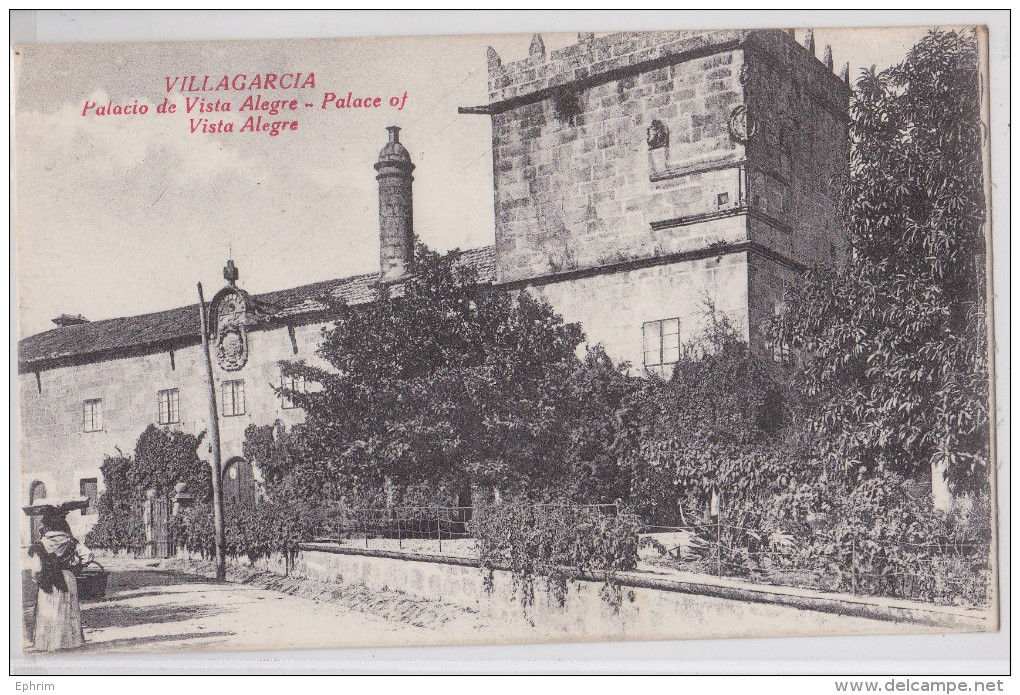 VILLAGARCIA - Palacio De Vista Alegre - Ed. Luis Bouza Trillo - Autres & Non Classés