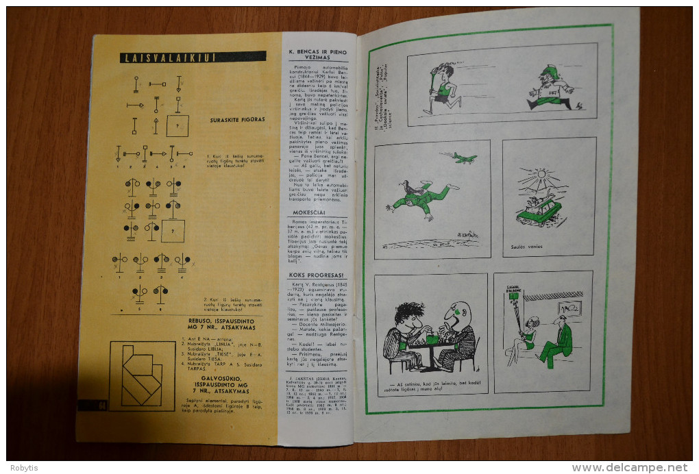 Litauen Lithuania Magazine Science and Life 1972 nr.8