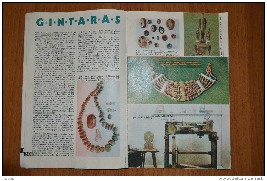 Litauen Lithuania Magazine Science and Life 1974 nr.5