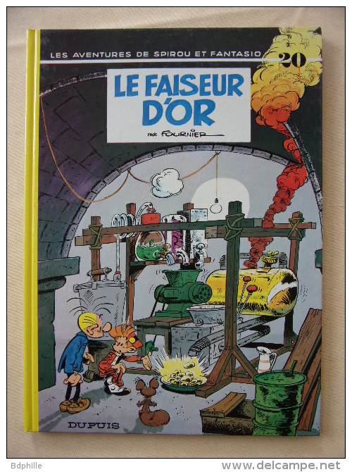 Spirou Et Fantasio, Tome 20 : Le Faiseur D'or Dupuis 1982 TTBE - Spirou Et Fantasio