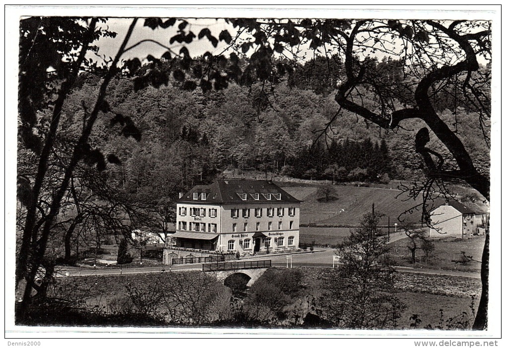 MUELLERTHAL - GRAND HÔTEL GREIVELDINGER, Muelerthal - N° 2312 Ed. Messageries Paul KRAUS, Luxembourg - Müllerthal