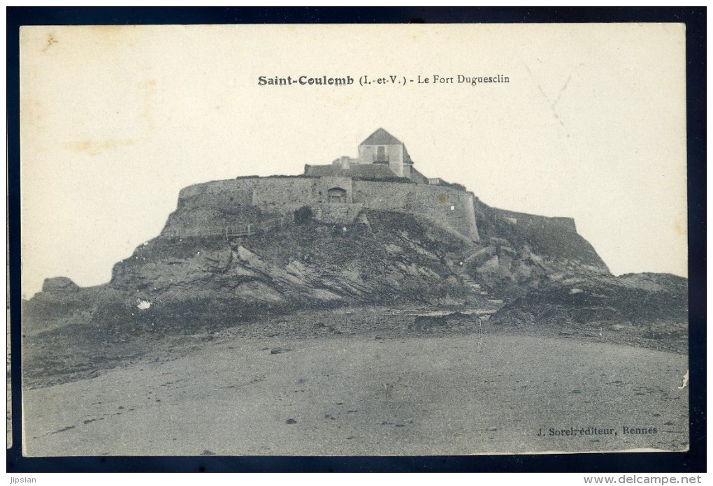 Cpa  Du 35  Saint Coulomb - Le Fort Duguesclin  PAR6 - Saint-Coulomb