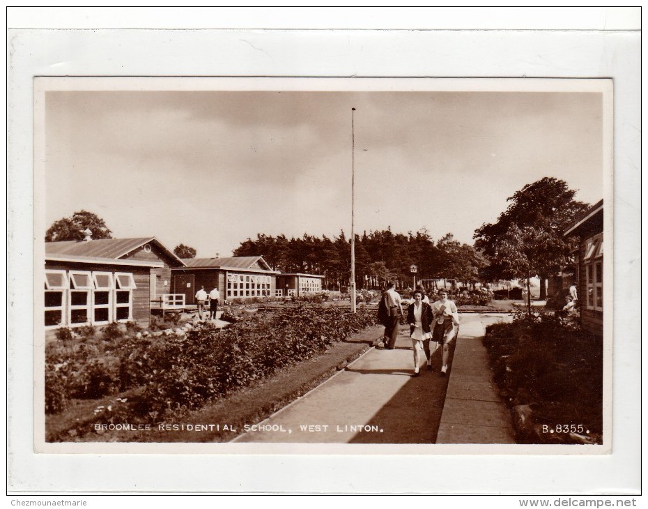 ROYAUME UNI - WEST LINTON - BROOMLEE RESIDENTIAL SCHOOL - CPSM - Other & Unclassified