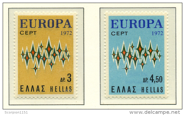 GREECE 1972 - Set MNH** - Neufs