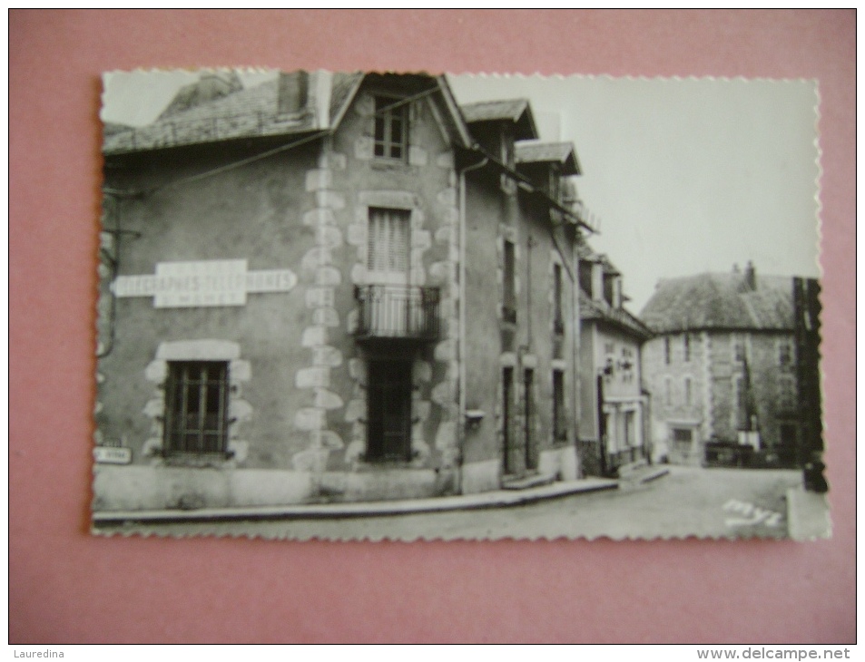 CPSM CALVADOS - ST MAMET N°2 POSTE CENTRALE  - ECRITE EN 1958 - Saint-Mamet-la-Salvetat