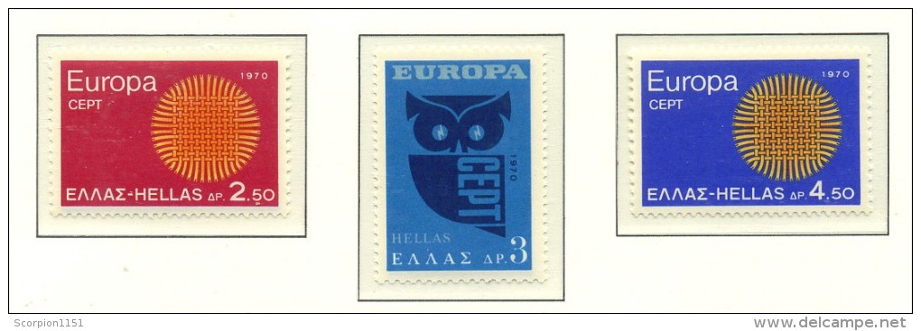 GREECE 1970 - Set MNH** - Ungebraucht